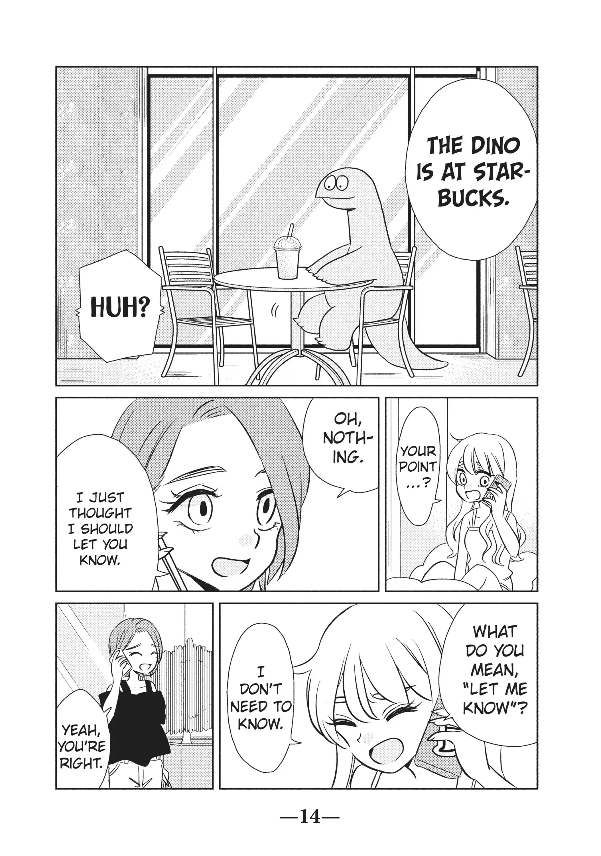 Gyaru and Dinosaur Chapter 32 - page 2