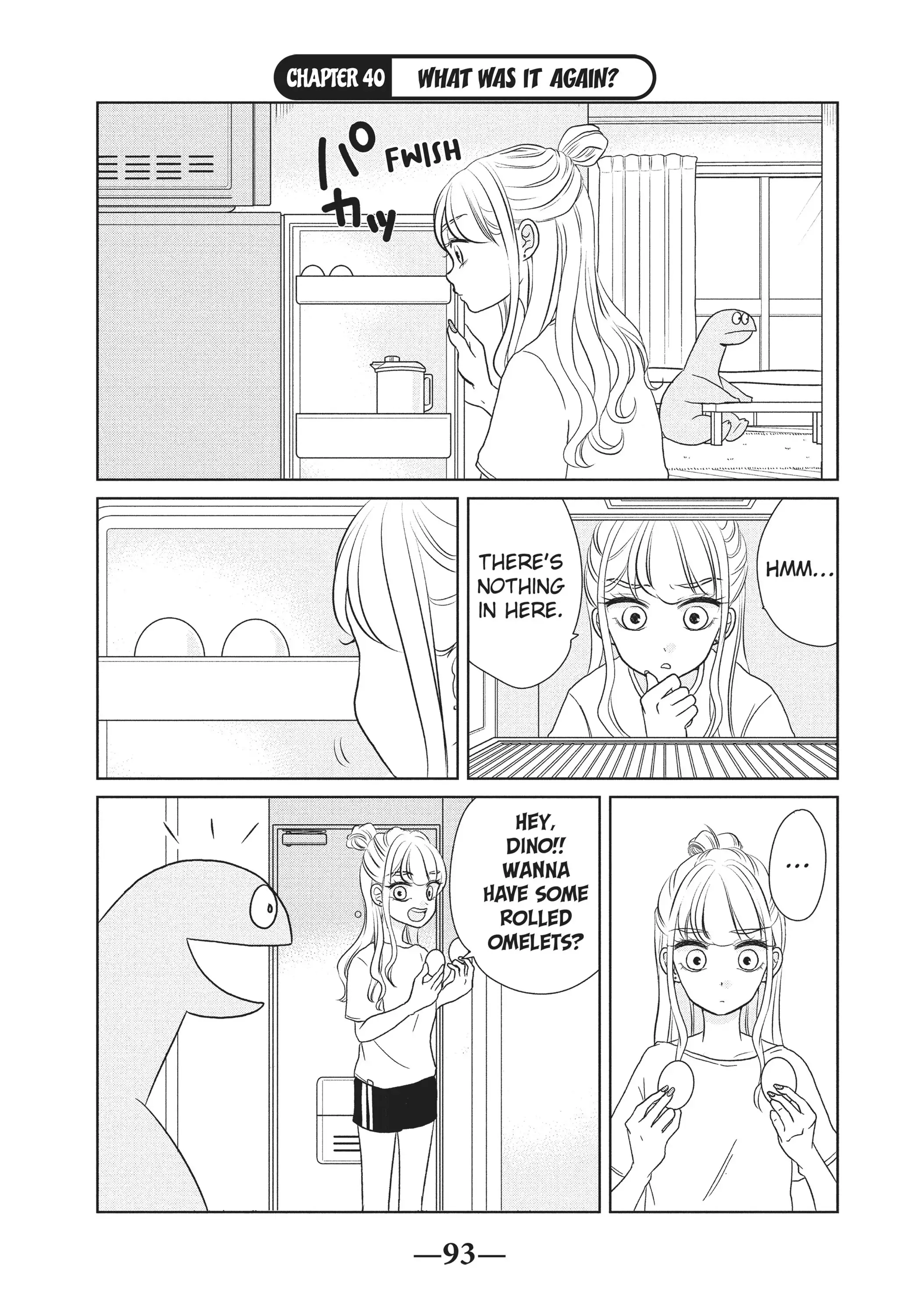 Gyaru and Dinosaur Chapter 40 - page 1