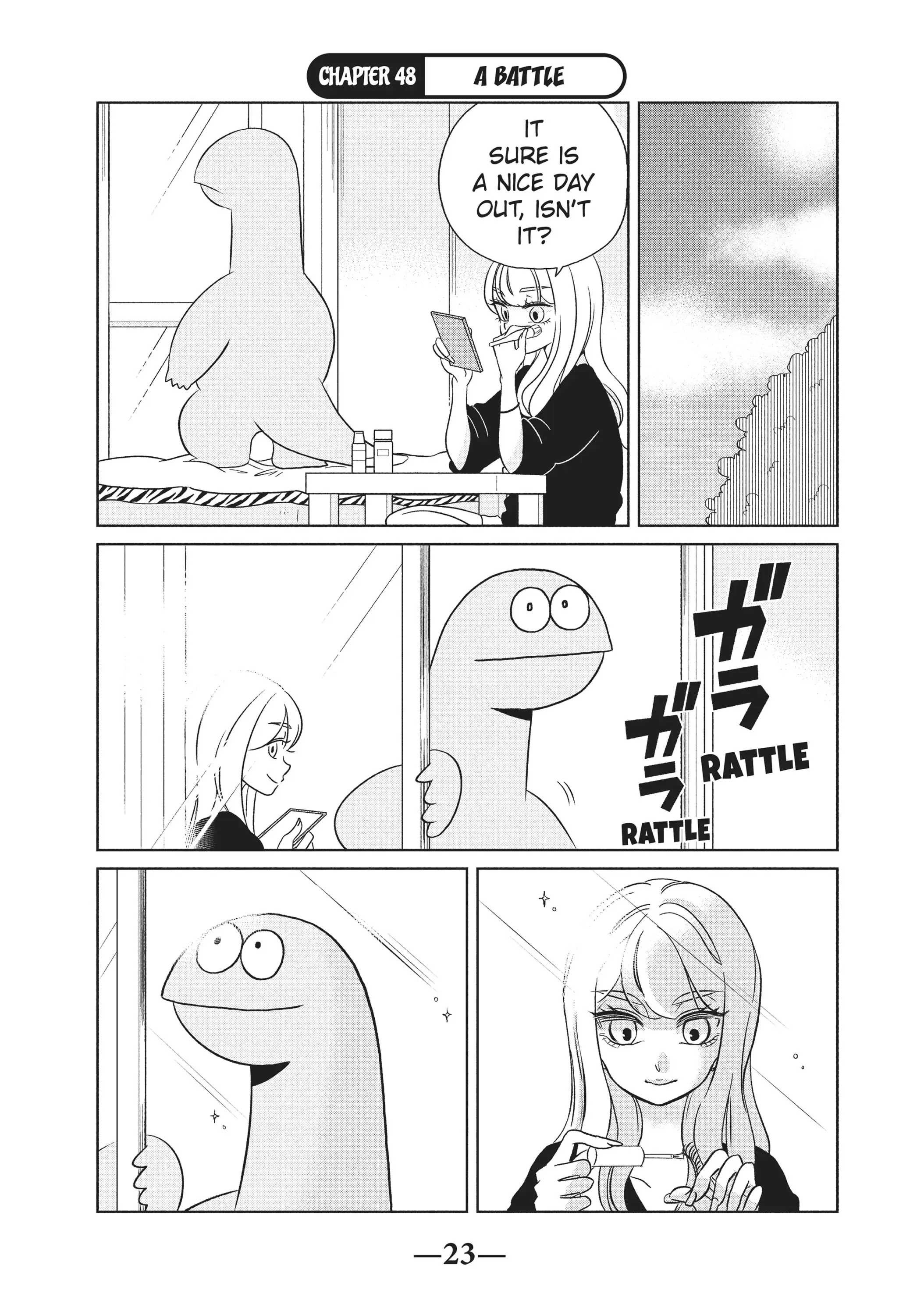 Gyaru and Dinosaur Chapter 48 - page 1