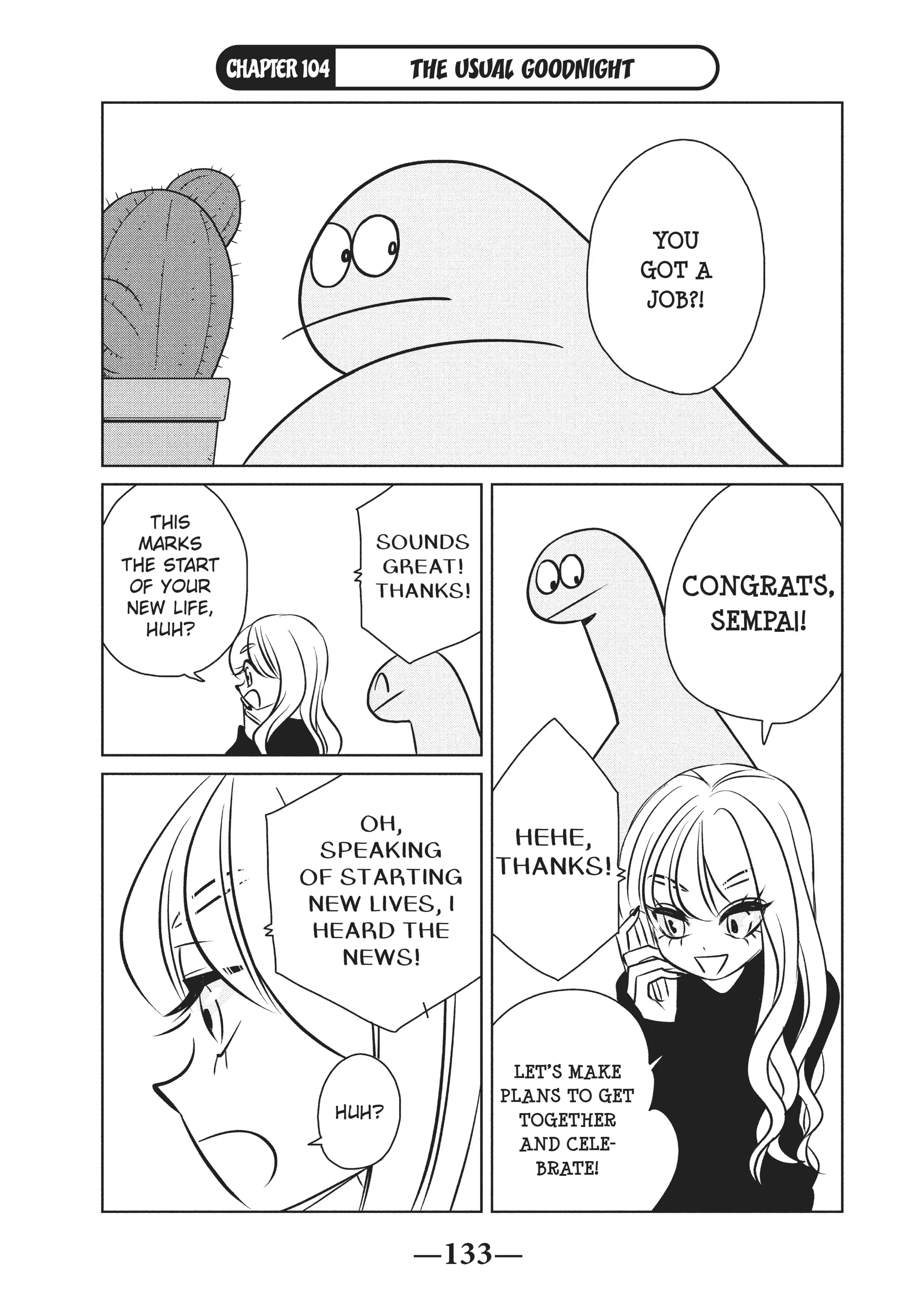 Gyaru and Dinosaur Chapter 104 - page 1