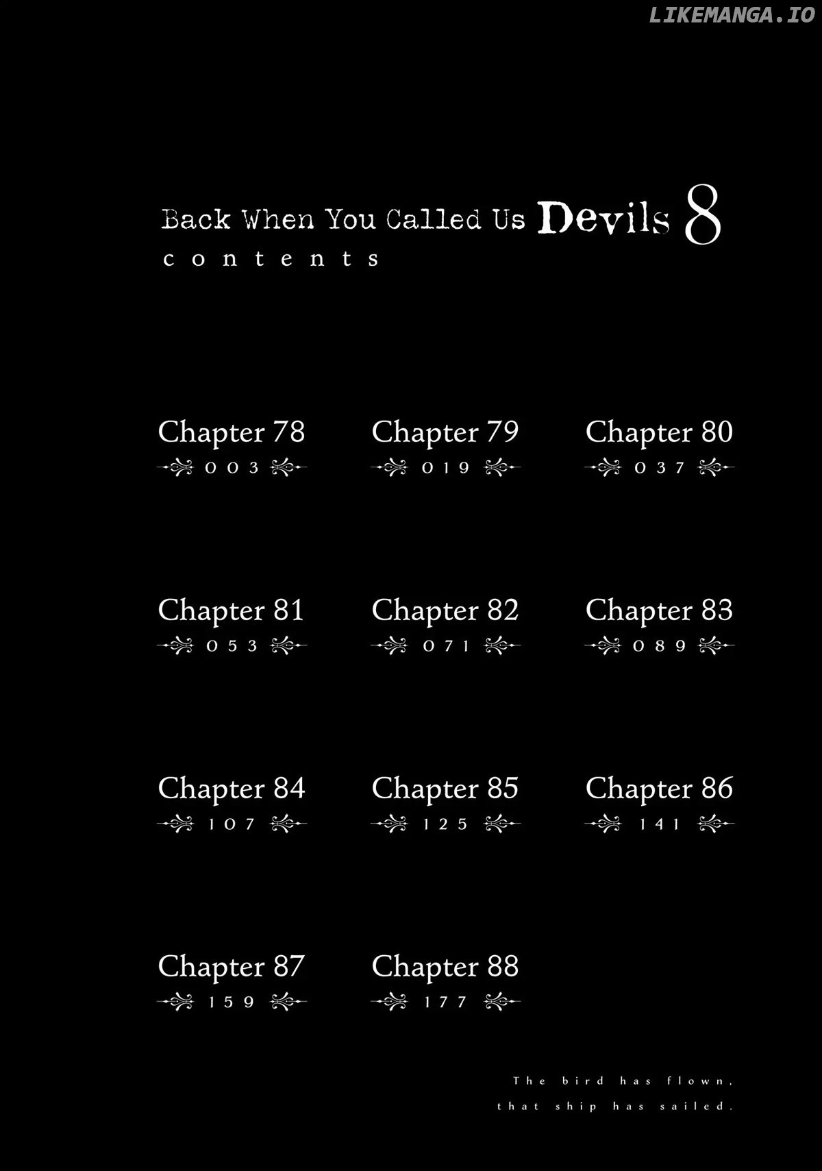 Back When You Called Us Devils chapter 78 - page 3