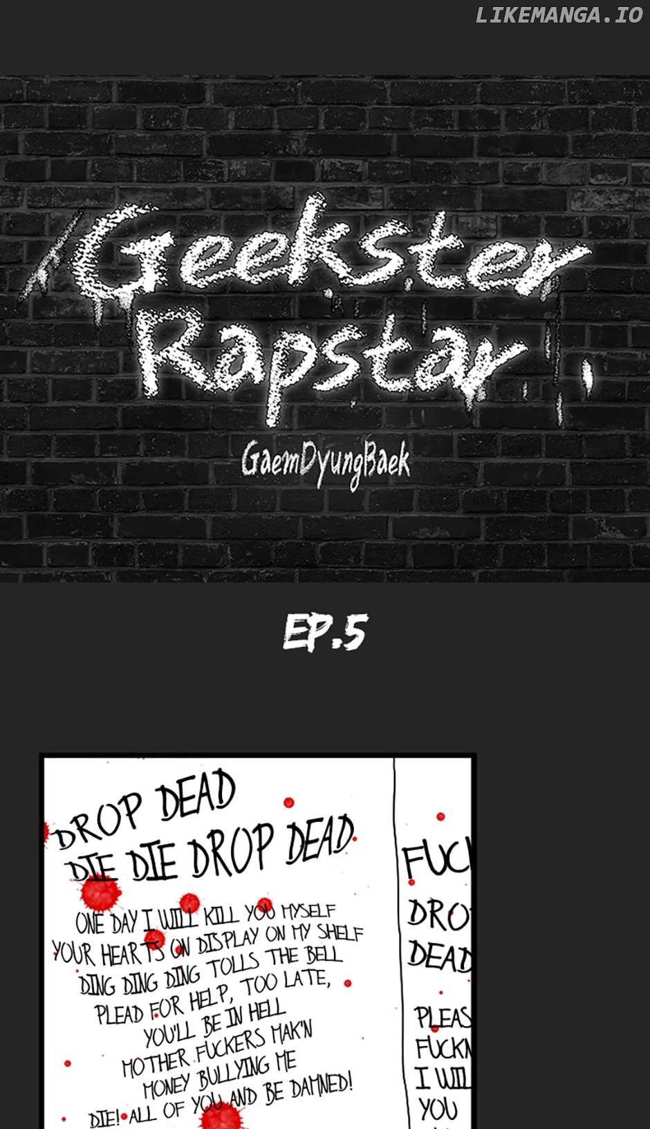 Geekster Rapstar Chapter 5 - page 1
