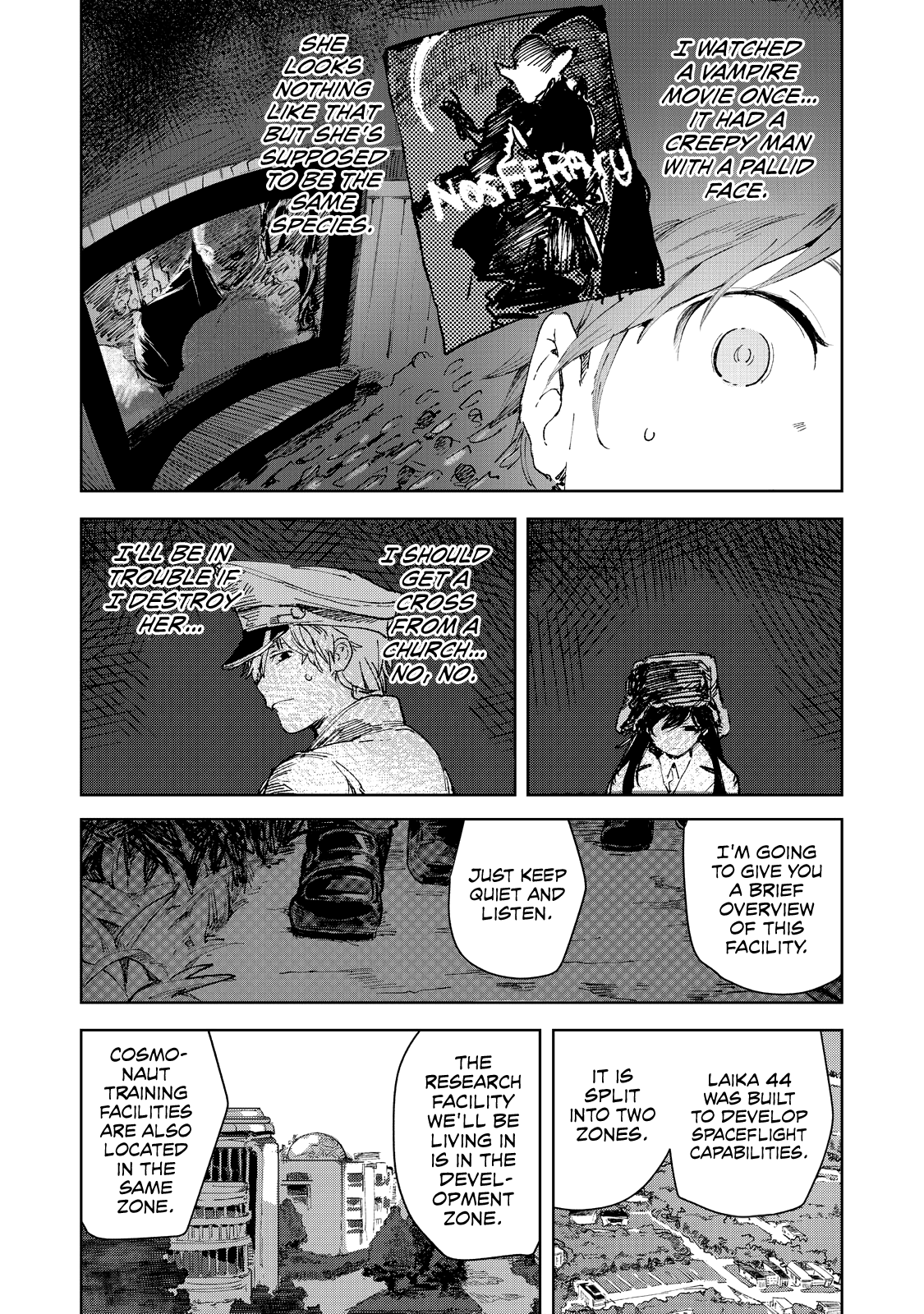 Tsuki to Laika to Nosferatu chapter 3 - page 13