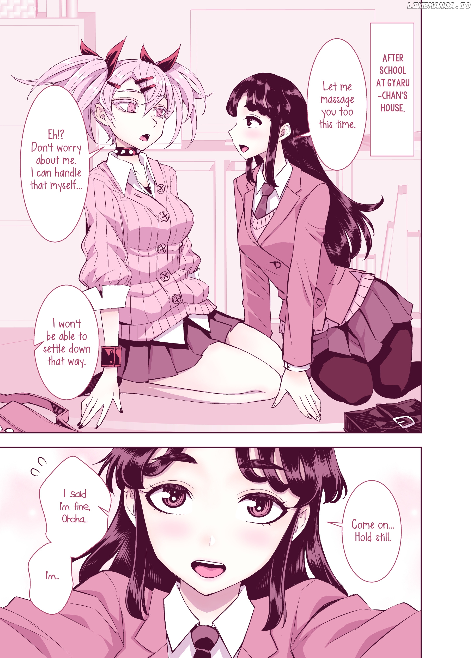 The Class Rep With Weak Ears And The Punk Gyaru-Chan Who Attacks Ears chapter 15.7 - page 1