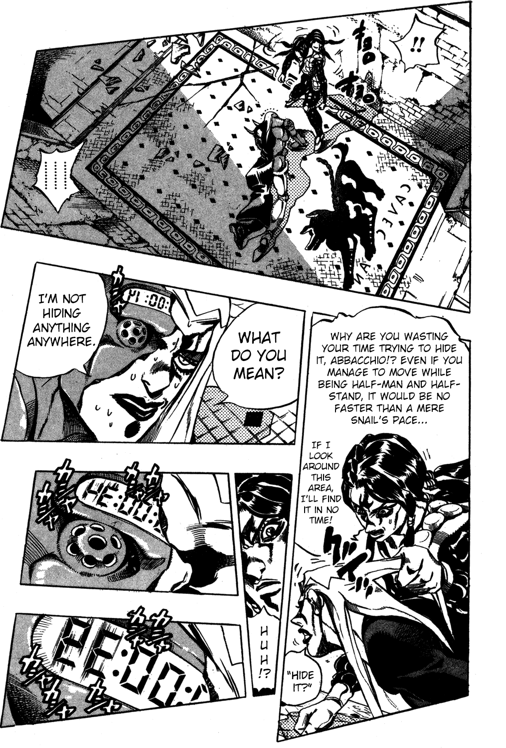 Jojo's Bizarre Adventure Part 5 - Vento Aureo chapter 44 - page 6