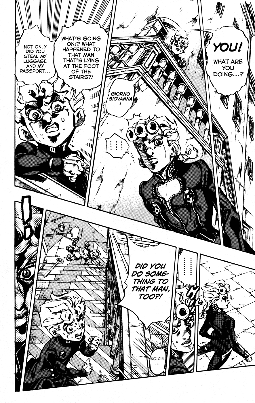 Jojo's Bizarre Adventure Part 5 - Vento Aureo chapter 14 - page 3