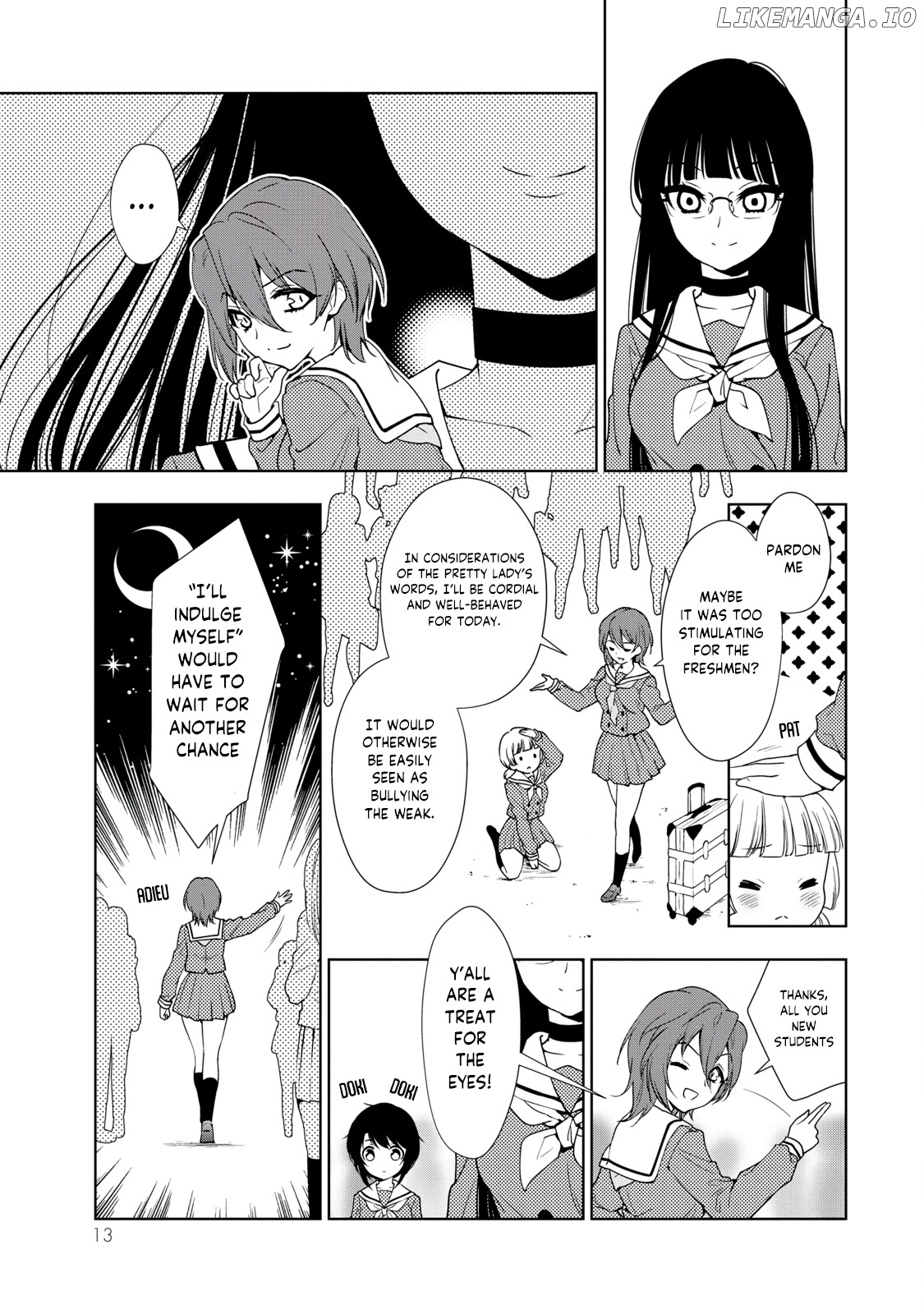 Kamitsuki Gakuen chapter 1 - page 18