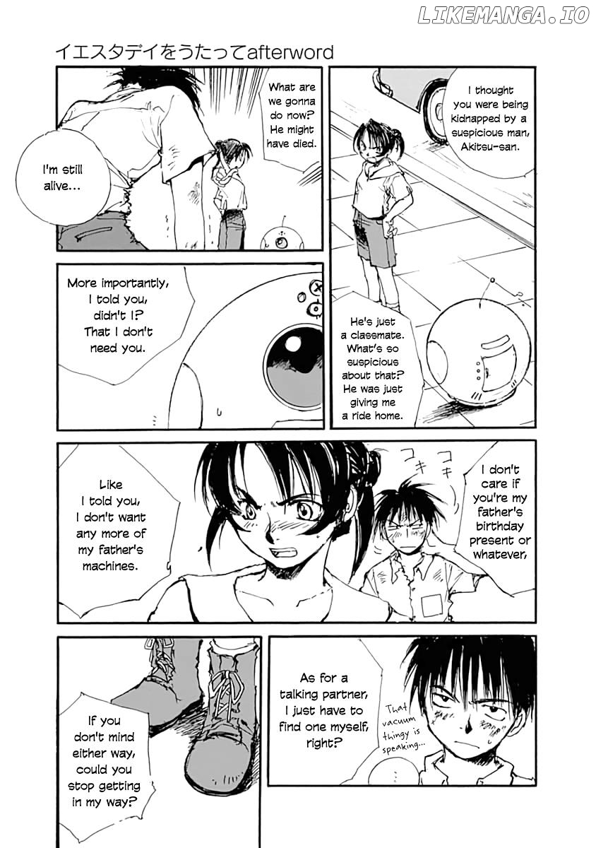 Yesterday O Utatte Afterword chapter 3 - page 29