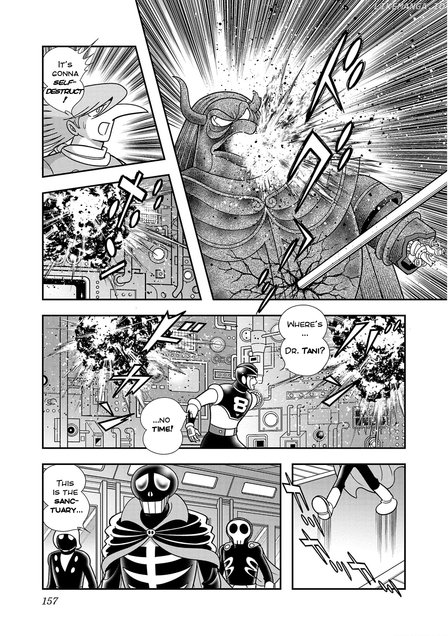 8-Man Vs Cyborg 009 chapter 10 - page 29