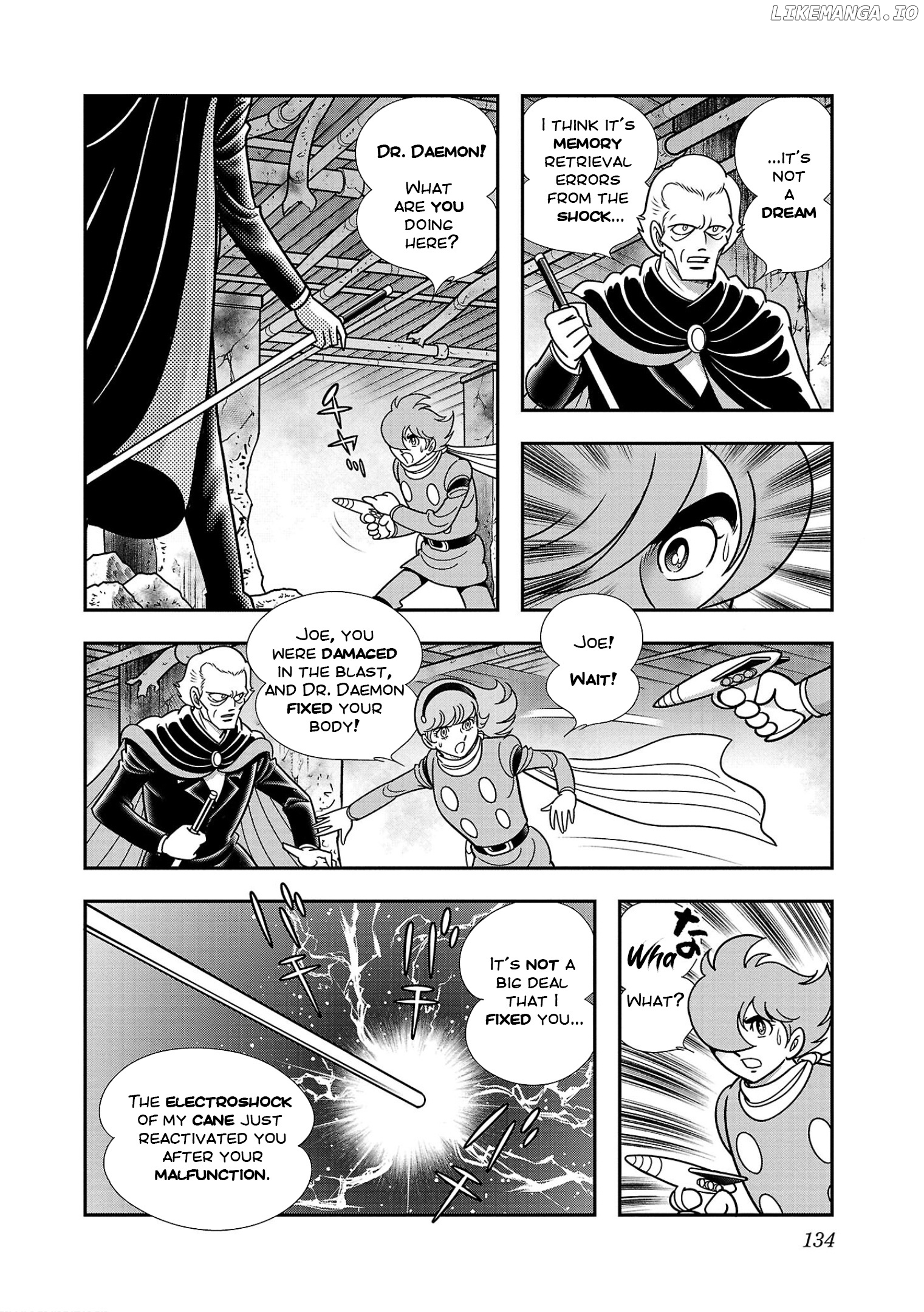 8-Man Vs Cyborg 009 chapter 10 - page 8