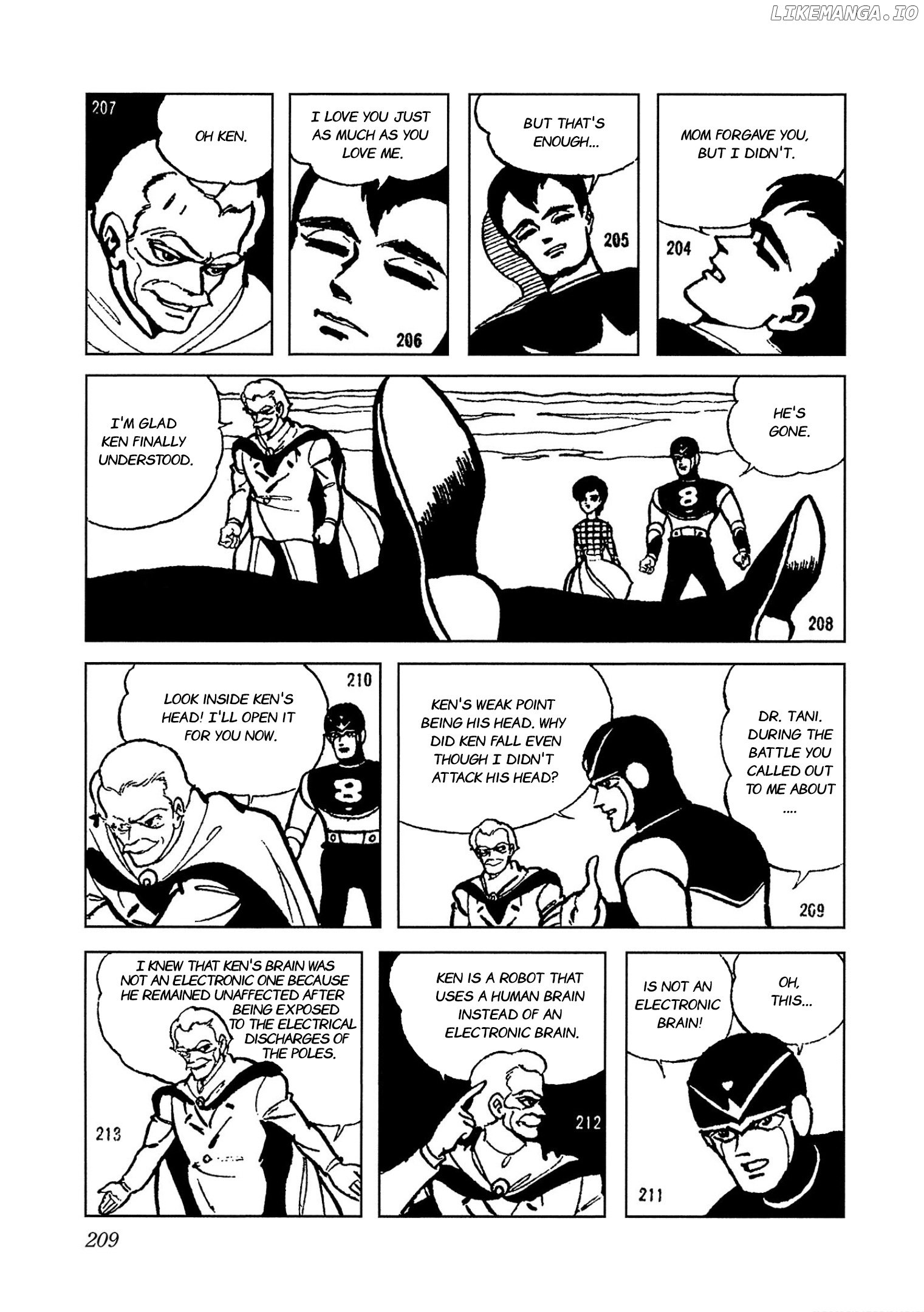 8-Man Vs Cyborg 009 chapter 10.1 - page 27