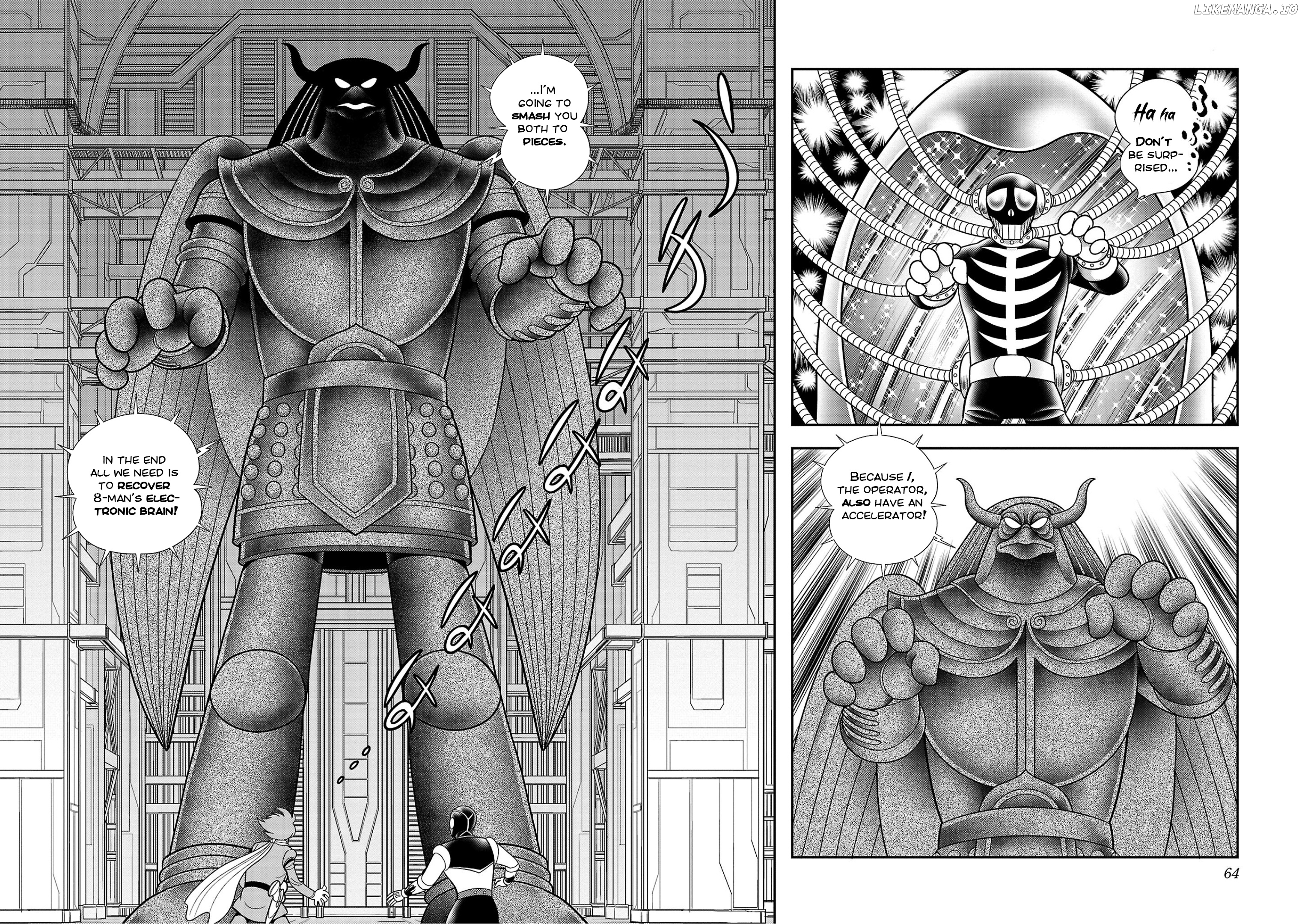 8-Man Vs Cyborg 009 chapter 8 - page 15