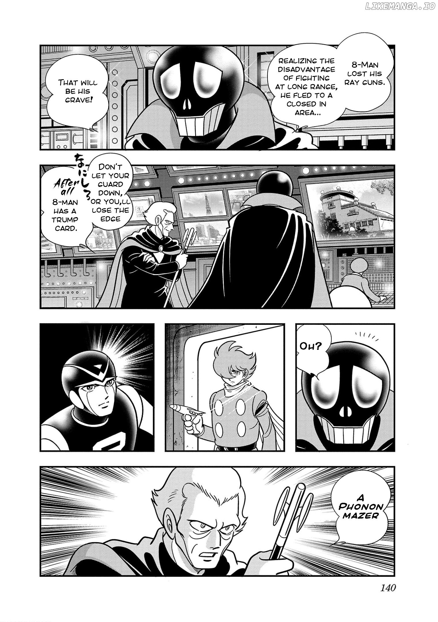 8-Man Vs Cyborg 009 chapter 4 - page 19