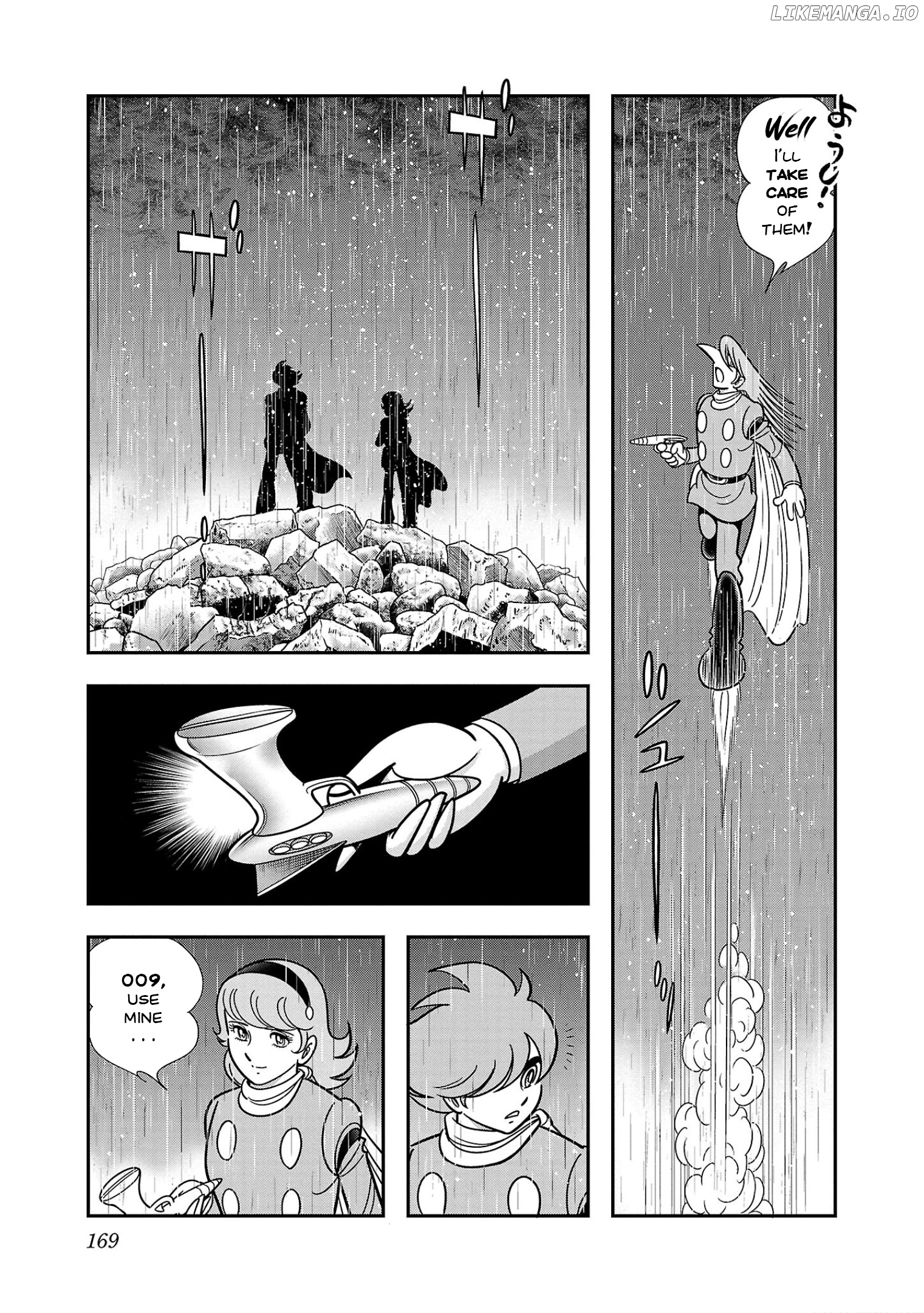 8-Man Vs Cyborg 009 chapter 5 - page 11