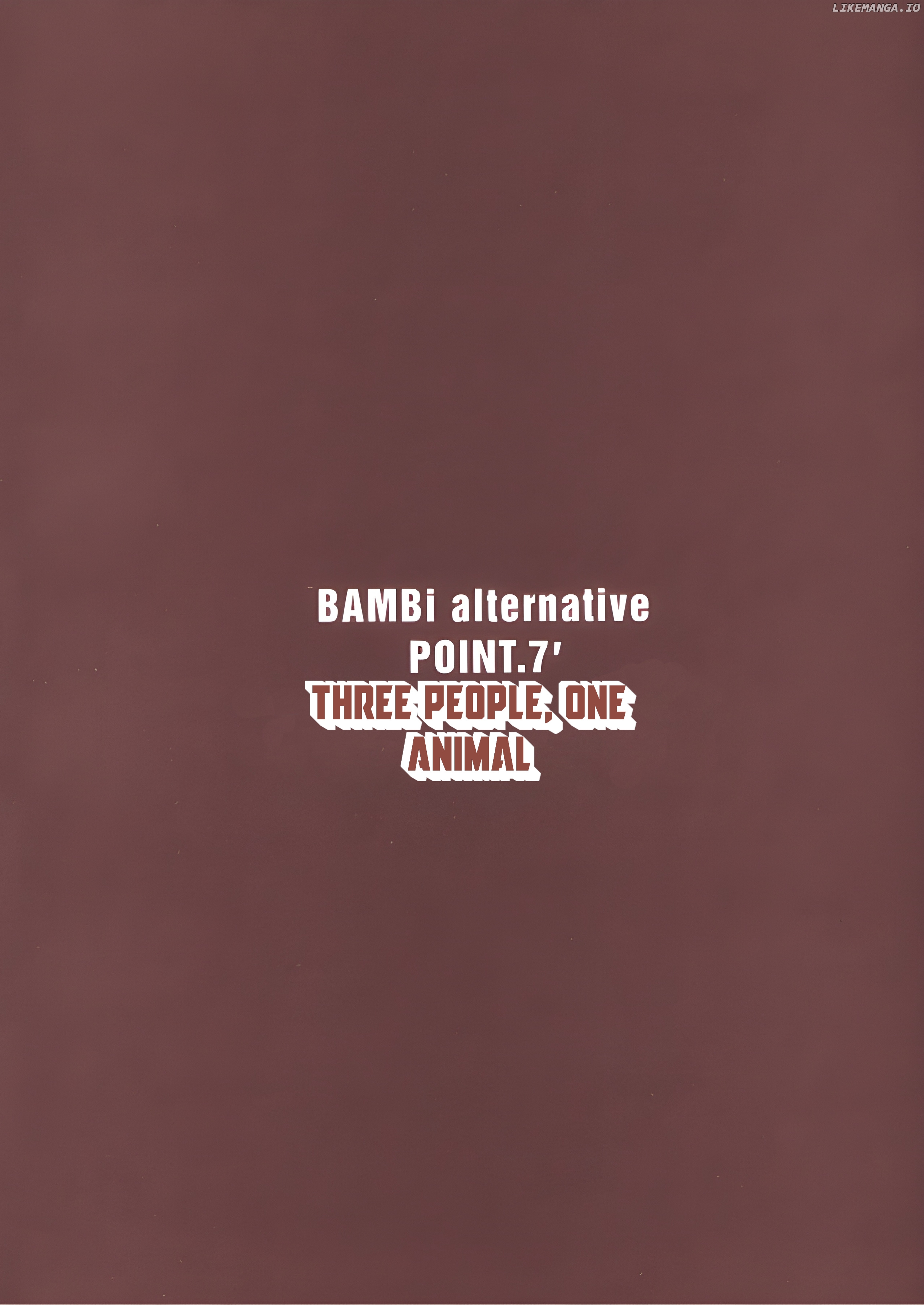 Bambi Zero Alternative chapter 7 - page 1