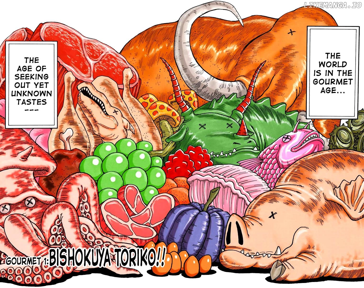 Toriko - Digital Colored Comics chapter 1 - page 3