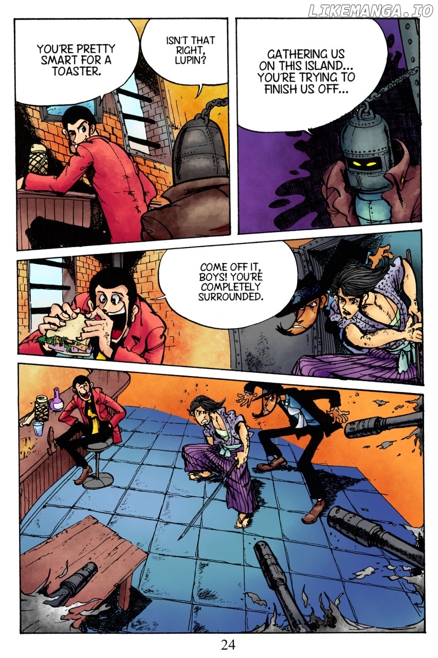 Shin Lupin Iii (Fan-Colored) chapter 1 - page 19