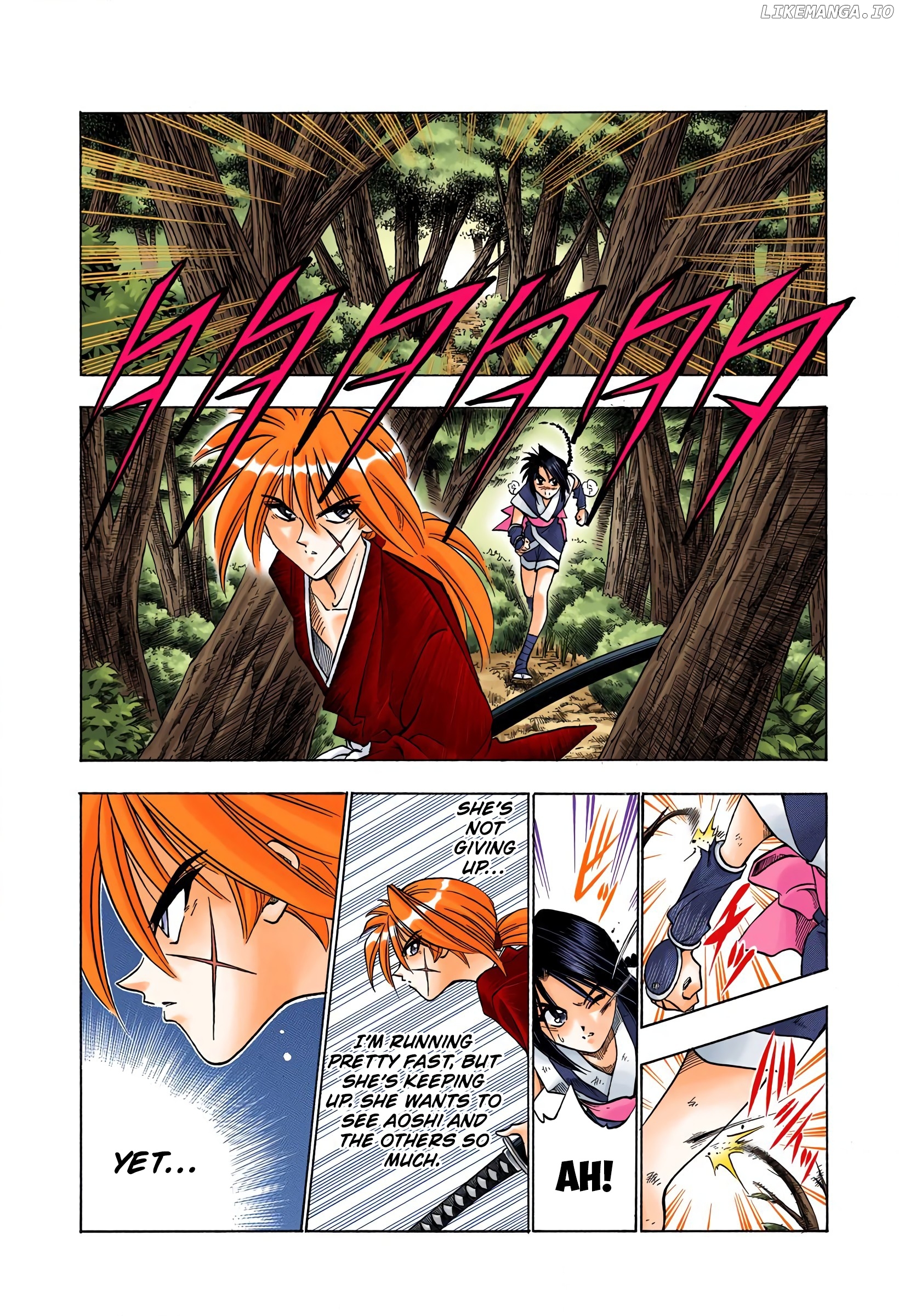 Rurouni Kenshin: Meiji Kenkaku Romantan - Digital Colored Comics chapter 64 - page 7