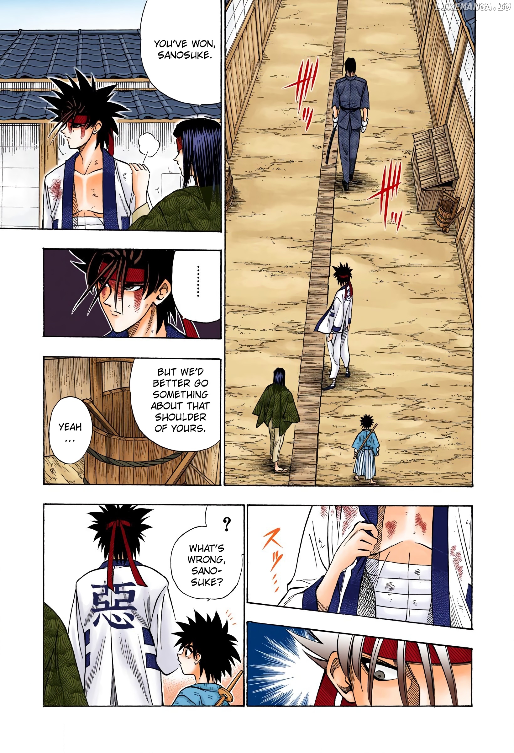 Rurouni Kenshin: Meiji Kenkaku Romantan - Digital Colored Comics chapter 59 - page 17