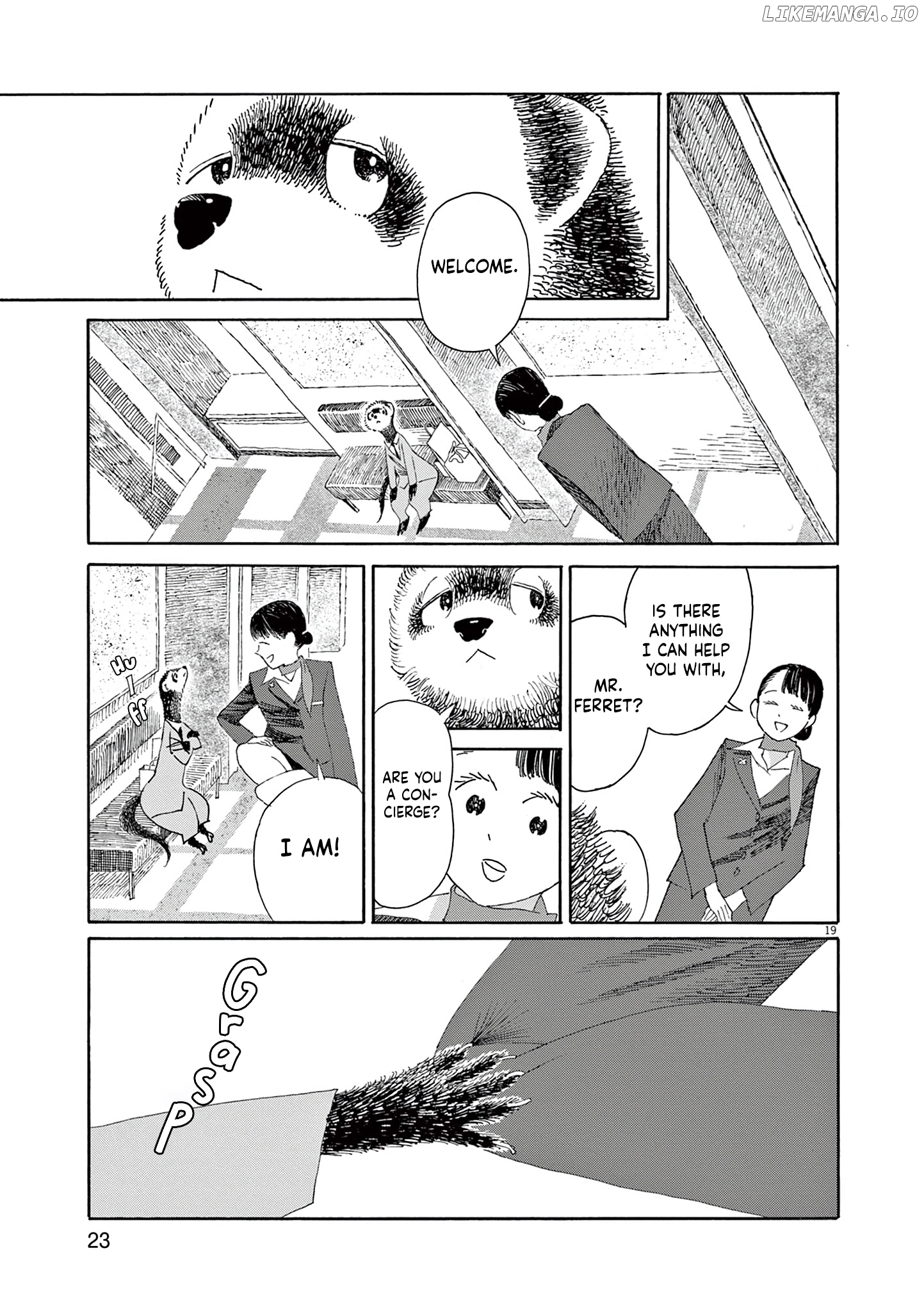 Hokkyoku Hyakkaten no Concierge-san chapter 1 - page 25