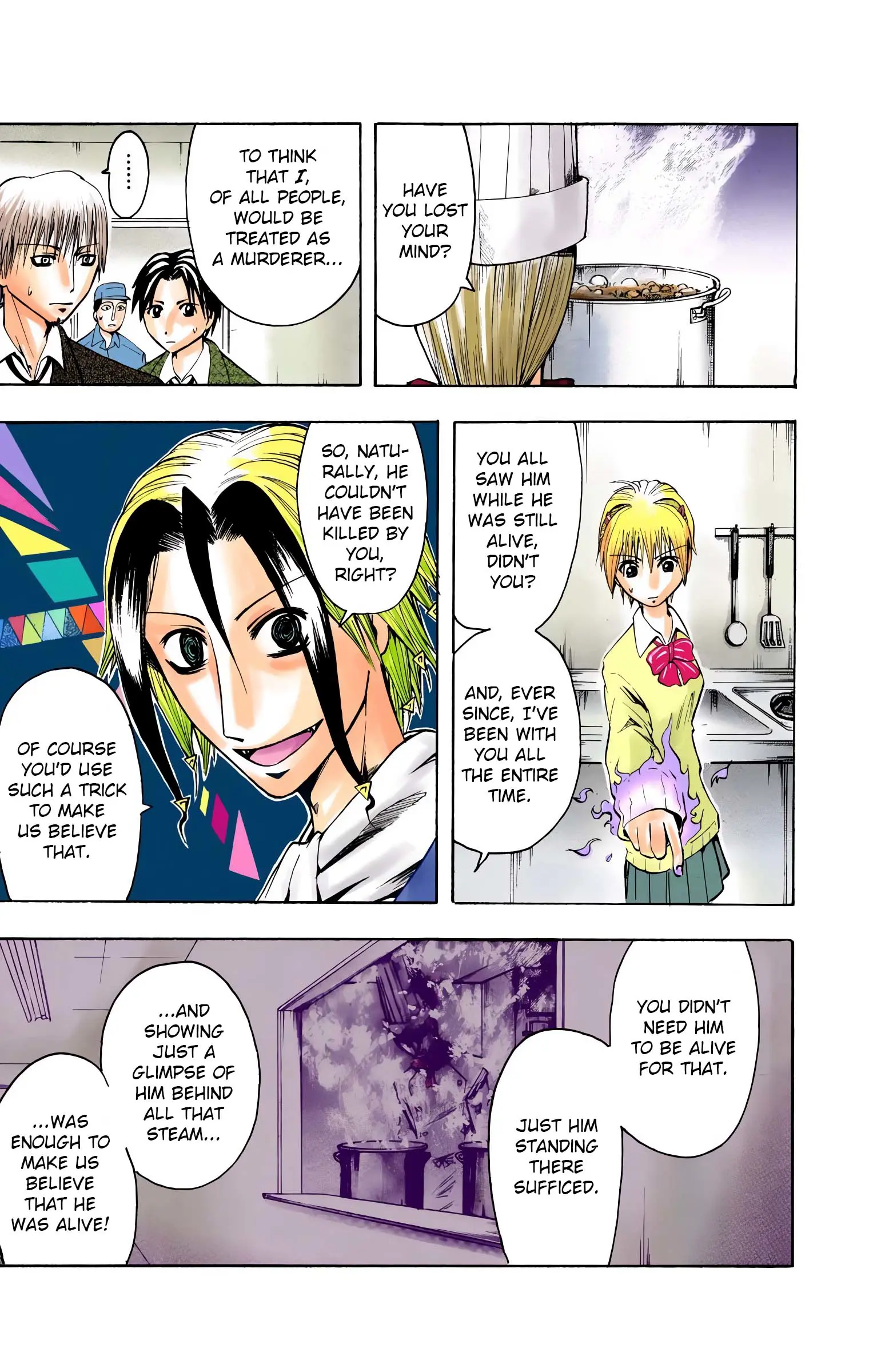 Majin Tantei Nougami Neuro (Official Colored) chapter 6 - page 3