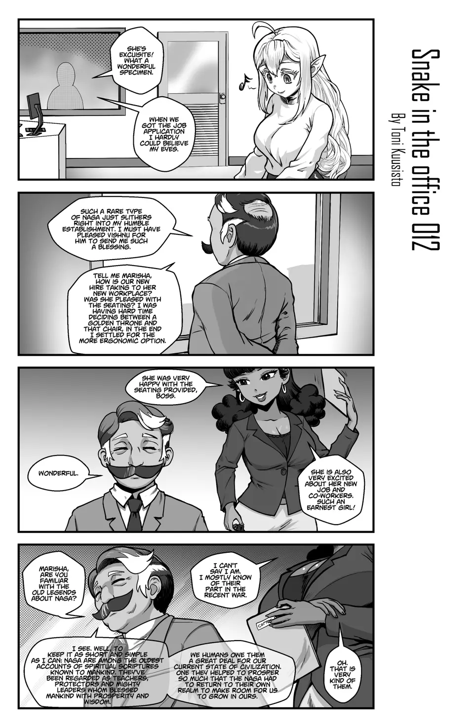 Snake in the Office chapter 1 - page 13