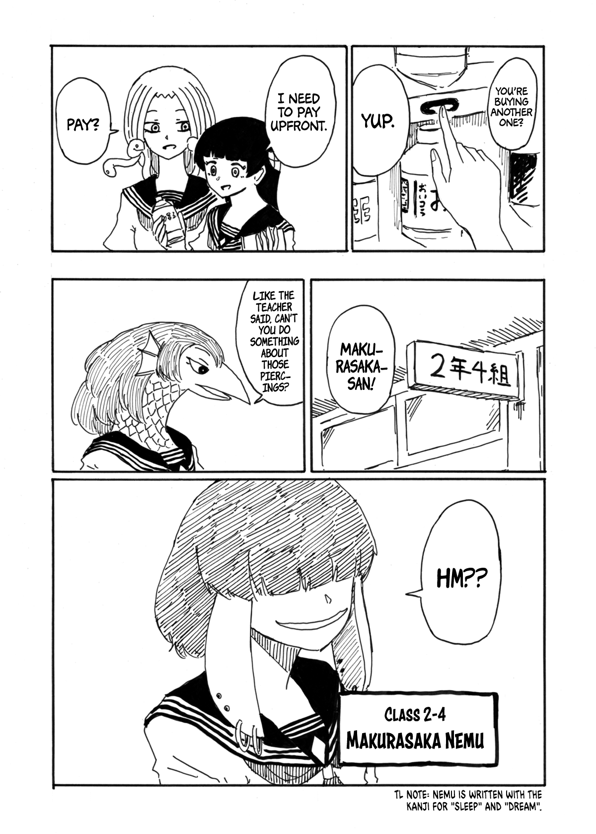 Medusa and Futakuchi-chan vol.2 chapter 31 - page 1