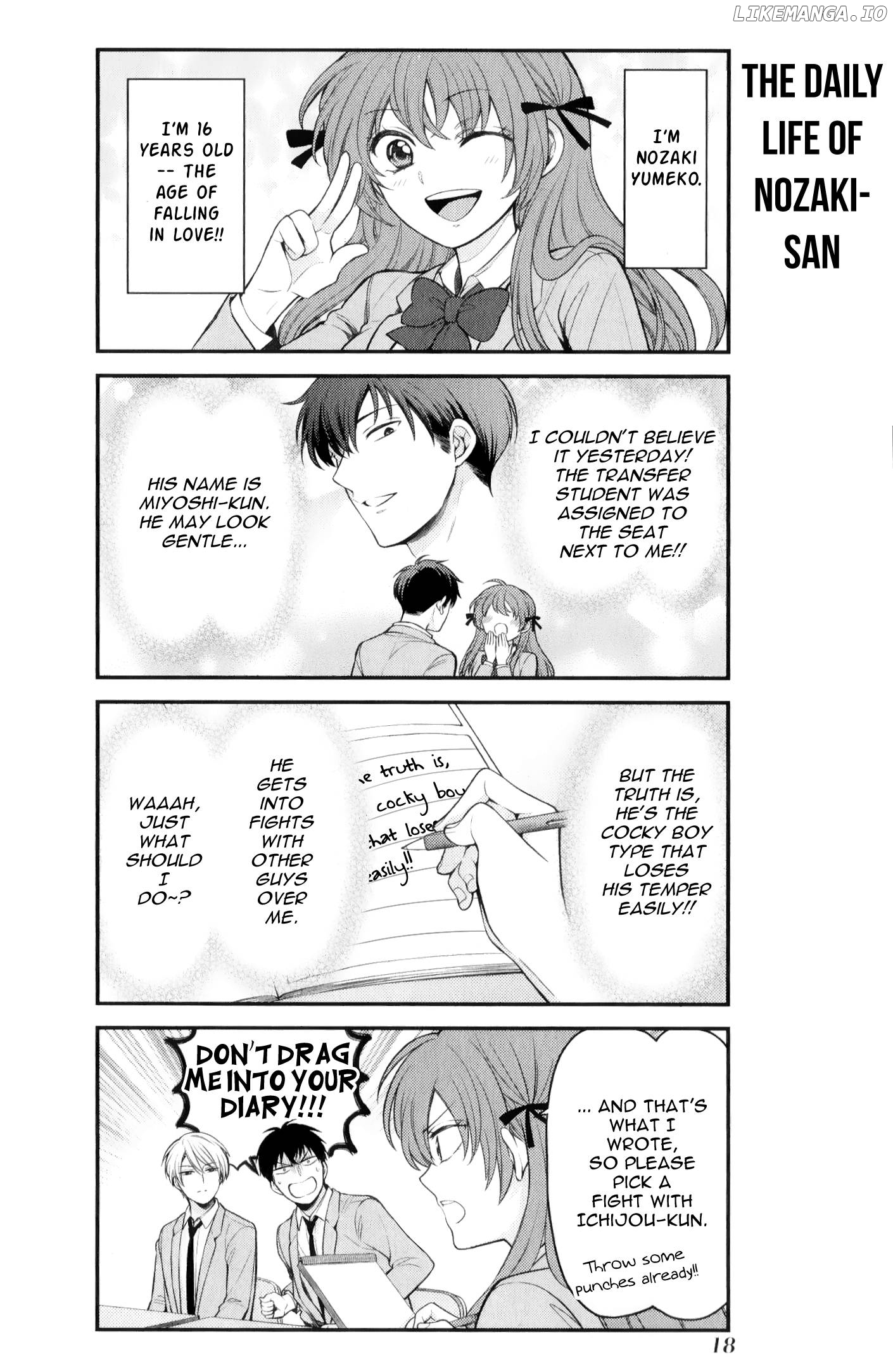 Gekkan Shoujo Nozaki-san Chapter 2 - page 2