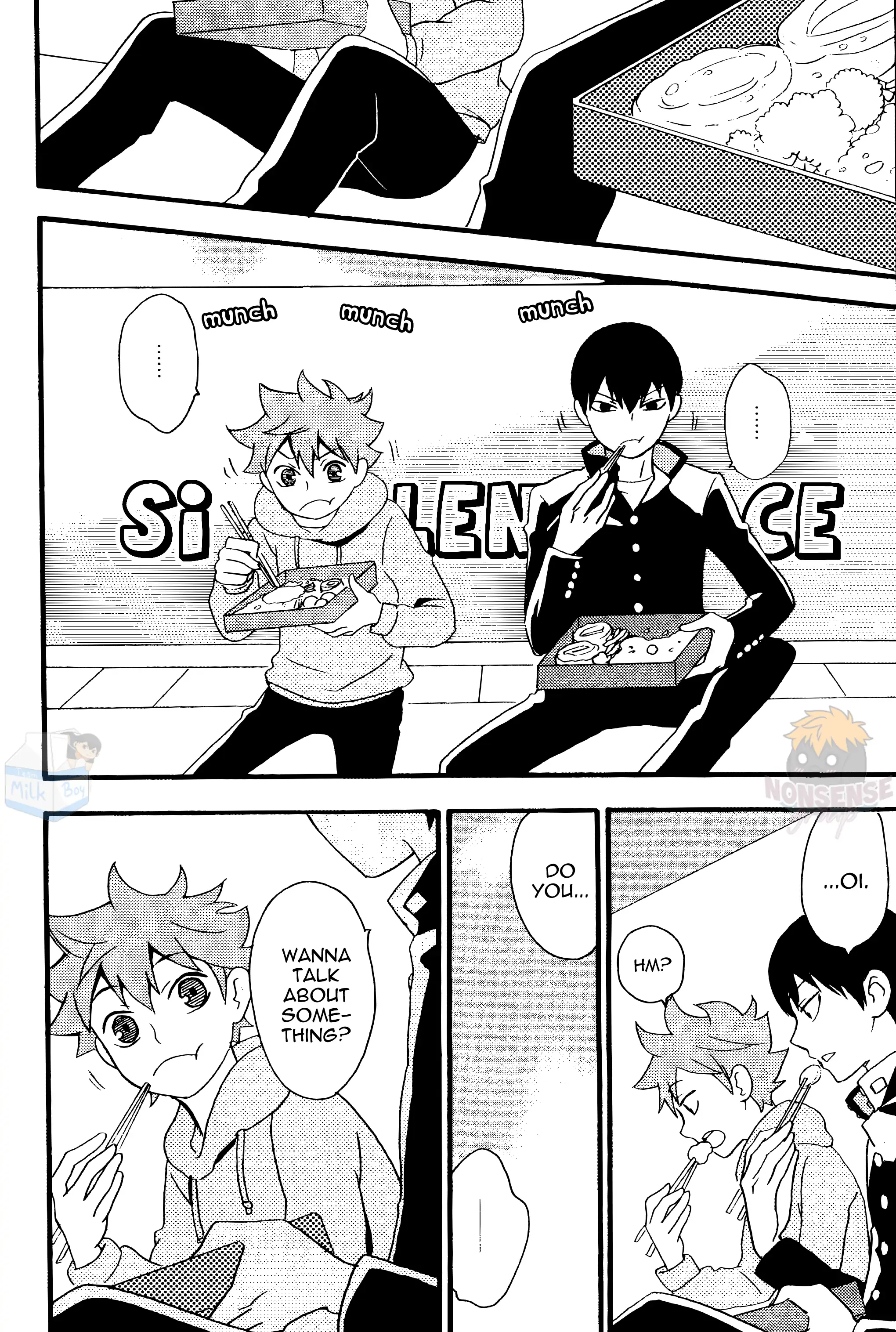 Haikyuu!! dj - Kageyama-kun and Hinata-kun Chapter 1 - page 14