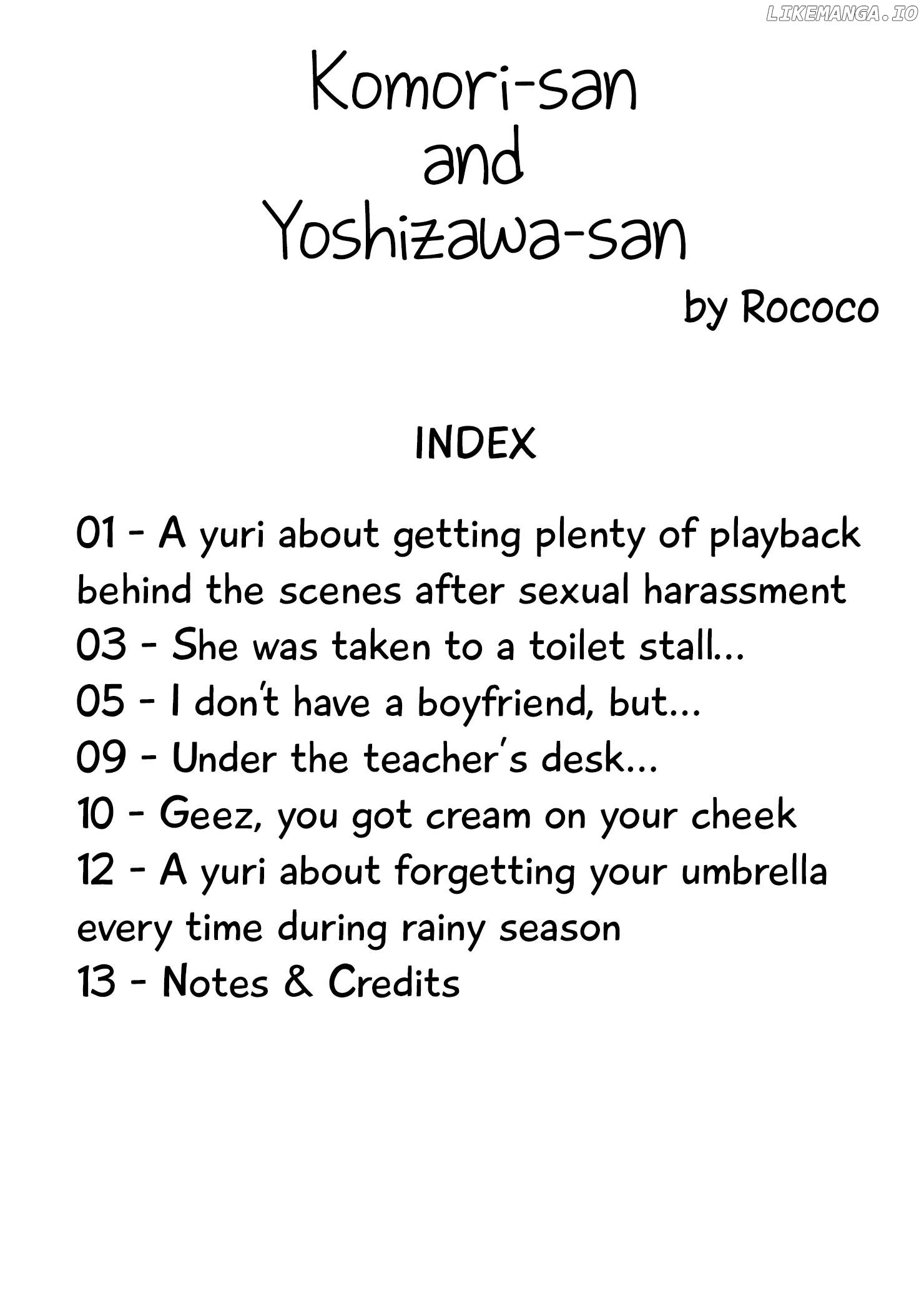 Komori-san and Yoshizawa-san Chapter 0.1 - page 1