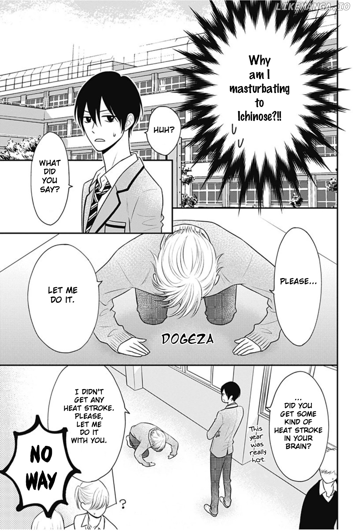 Ichinose-kun Wa Kofun Dekinai Chapter 9 - page 8