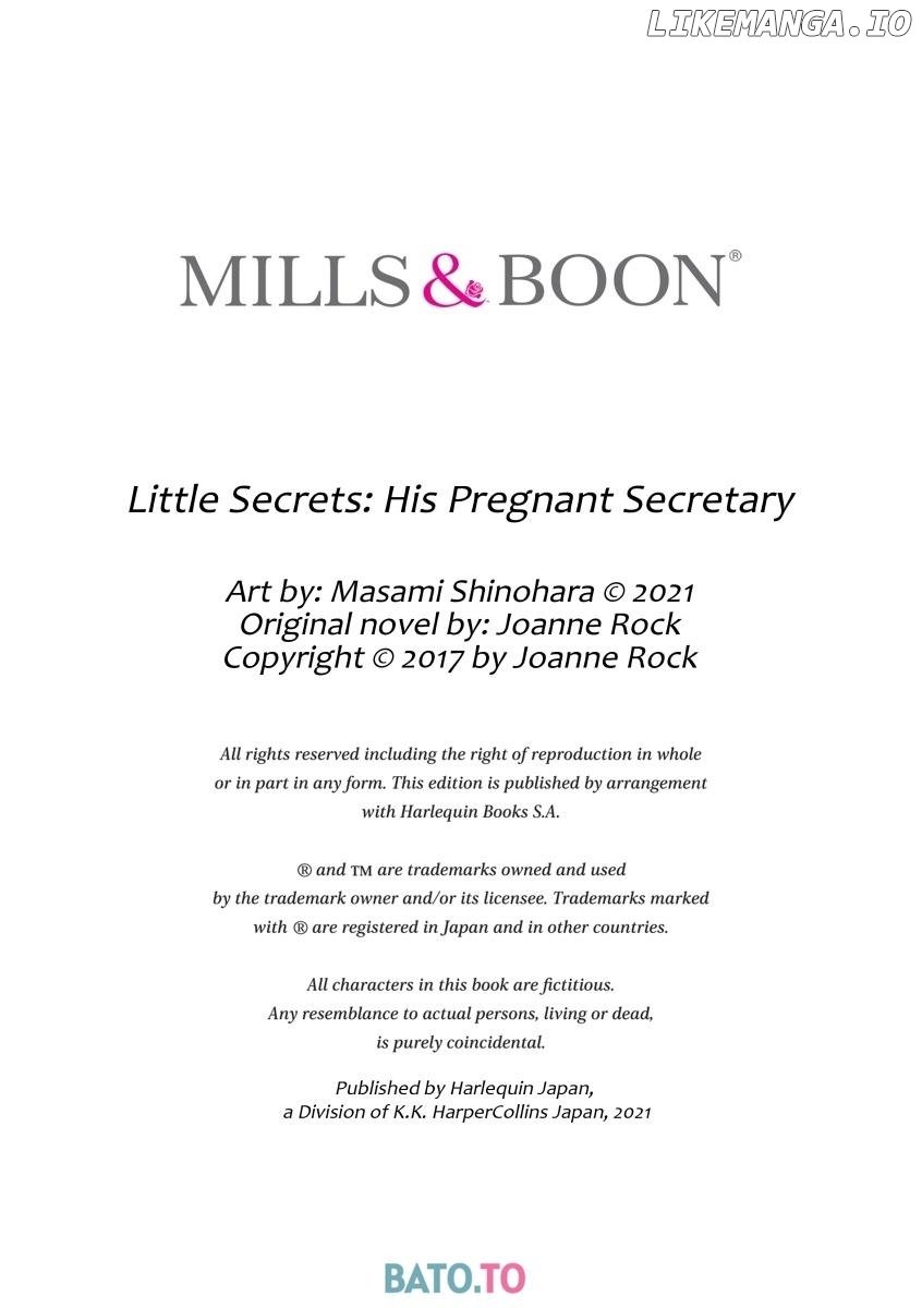 LITTLE SECRETS: HIS PREGNANT SECRETARY Chapter 12 - page 19