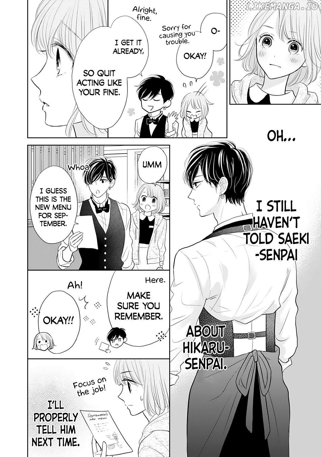 Senpai wa, Ijiwaru ni Tsuki Chapter 9 - page 14