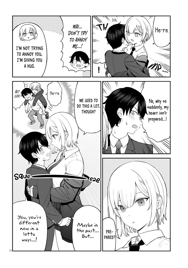 A story about hugging the school prince Chapter 1 - page 12