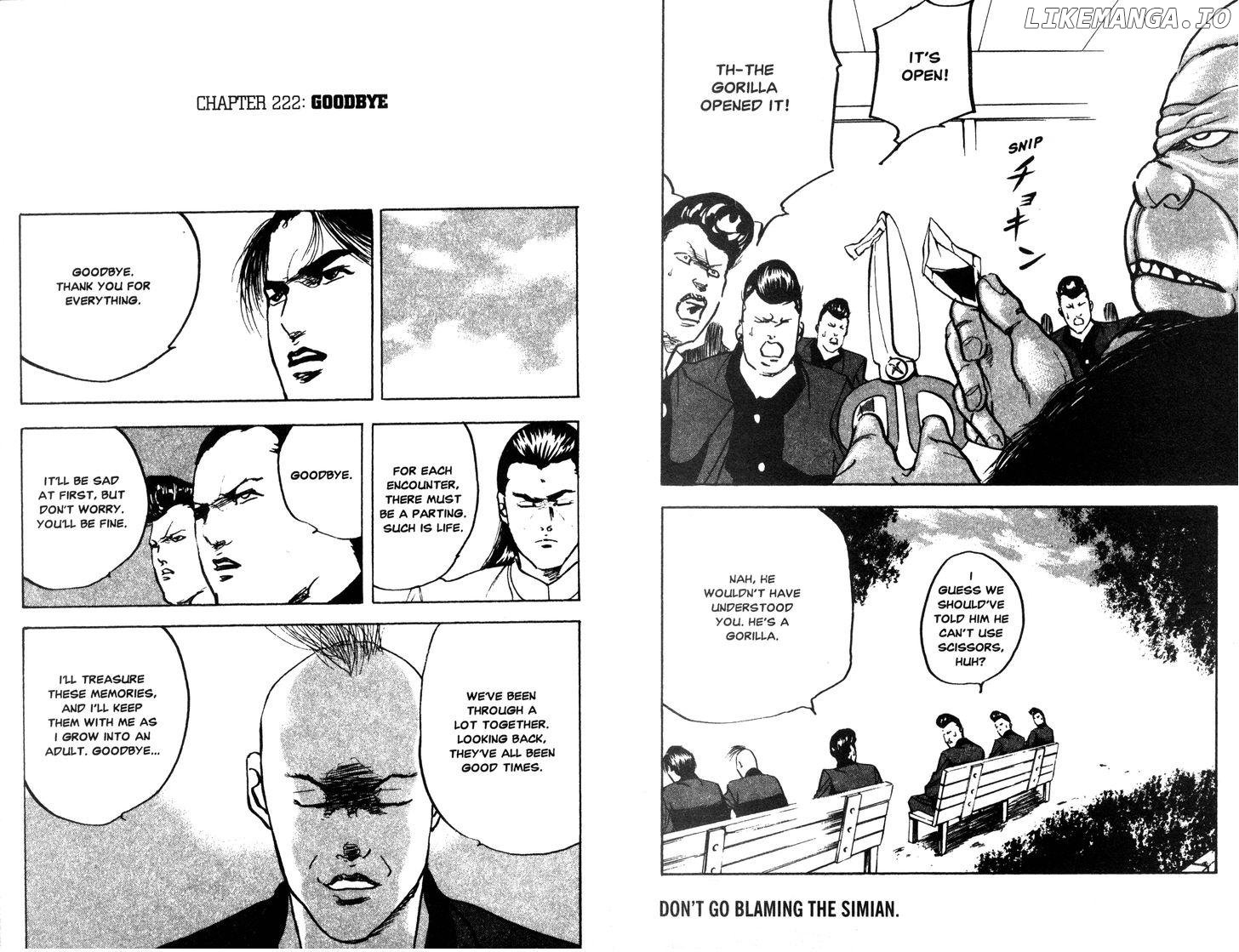 Sakigake!! Cromartie Koukou Chapter 222 - page 1