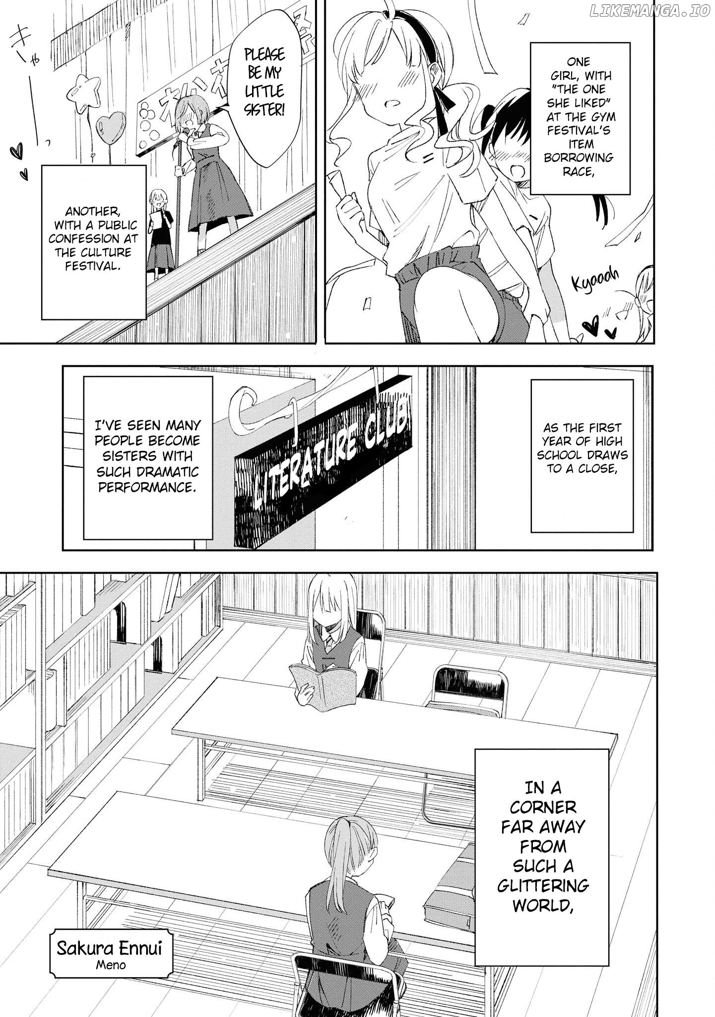 Canele Sur Yuri Anthology Chapter 4 - page 1