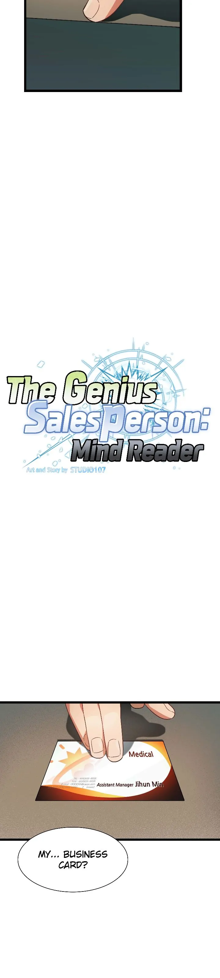 The Genius Sales Person: Mind Reader Chapter 59 - page 5
