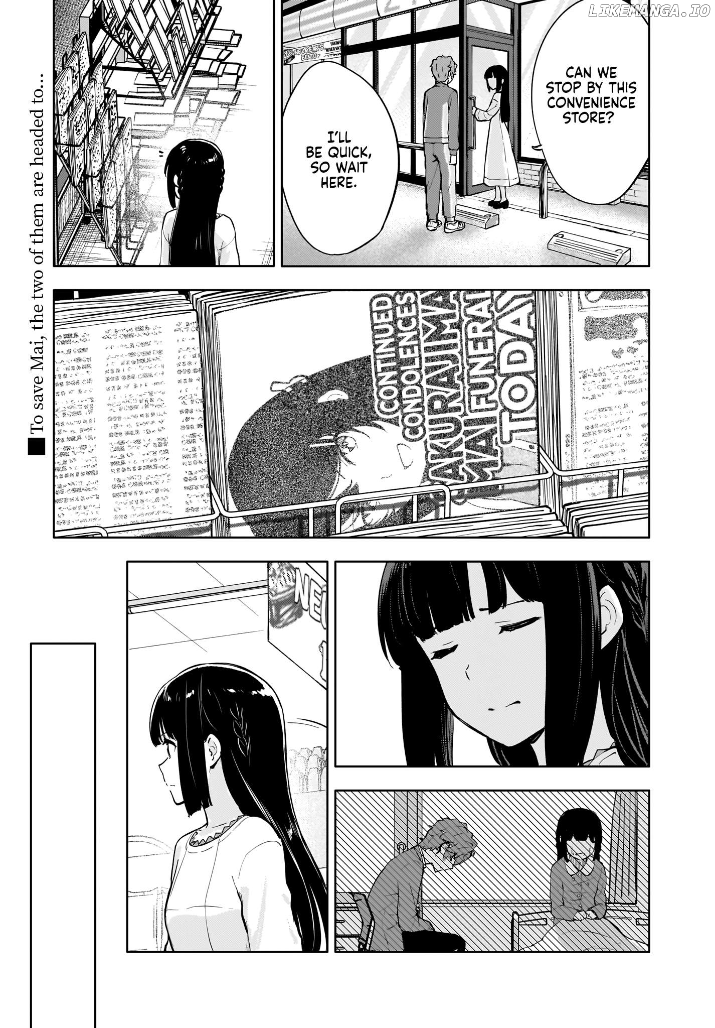 Seishun Buta Yarou Wa Yumemiru Shoujo No Yume Wo Minai Chapter 12 - page 1