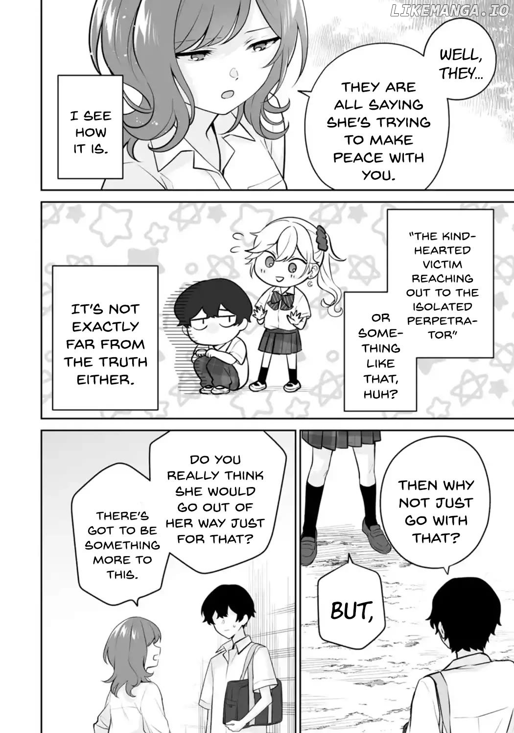 Please Leave Me Alone (For Some Reason, She Wants to Change a Lone Wolf's Helpless High School Life.) Chapter 24 - page 22