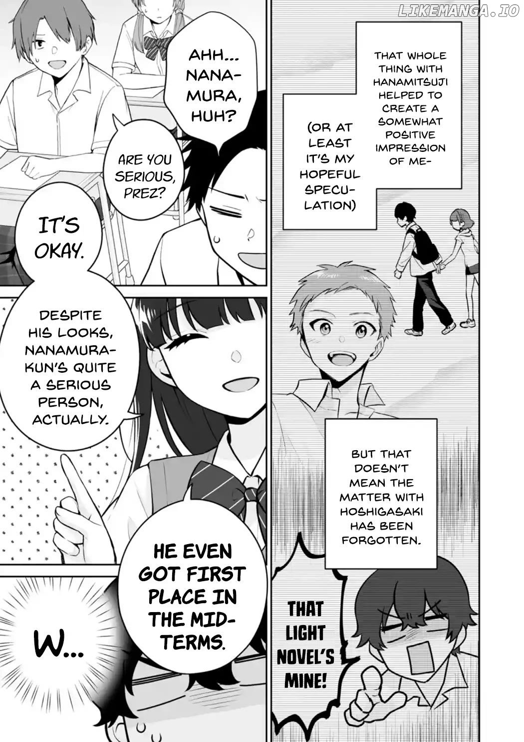 Please Leave Me Alone (For Some Reason, She Wants to Change a Lone Wolf's Helpless High School Life.) Chapter 24 - page 3