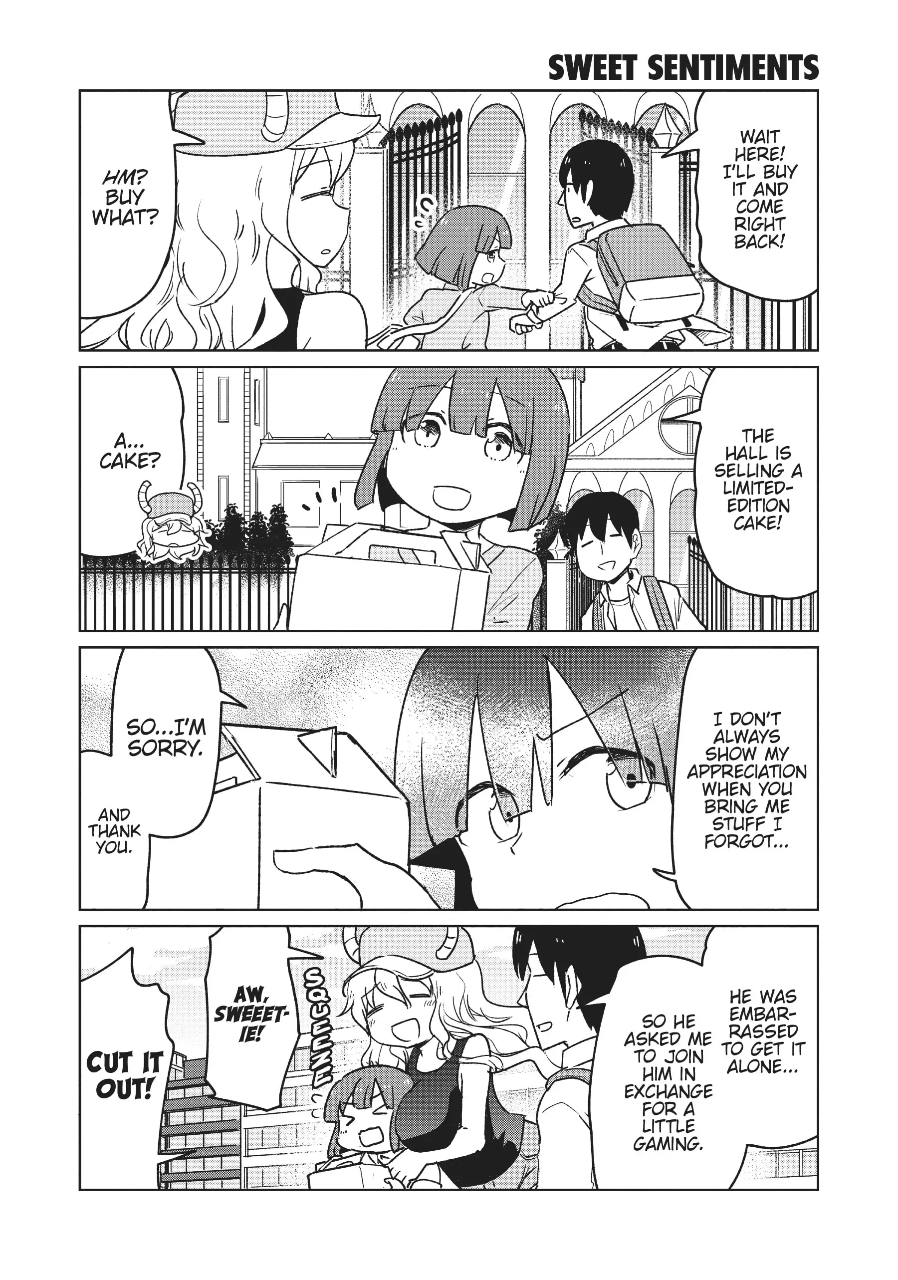 Kobayashi-san Chi no Maid Dragon: Okomorigurashi no Fafnir Chapter 27 - page 11