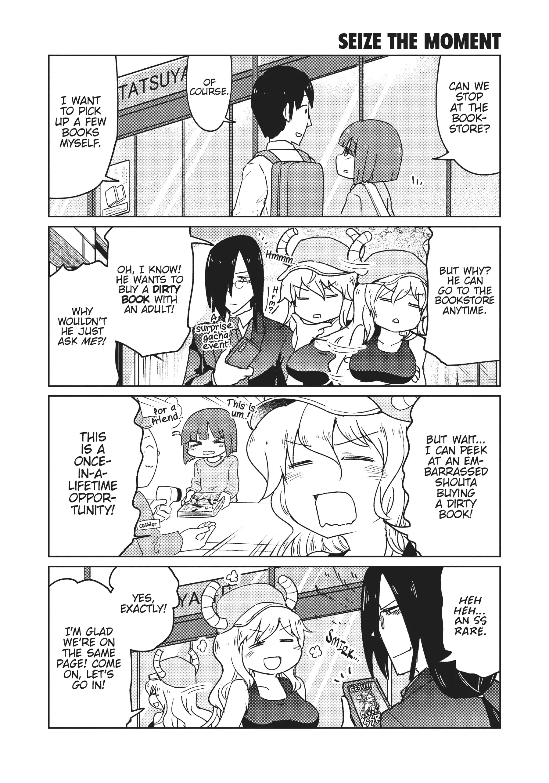 Kobayashi-san Chi no Maid Dragon: Okomorigurashi no Fafnir Chapter 27 - page 3