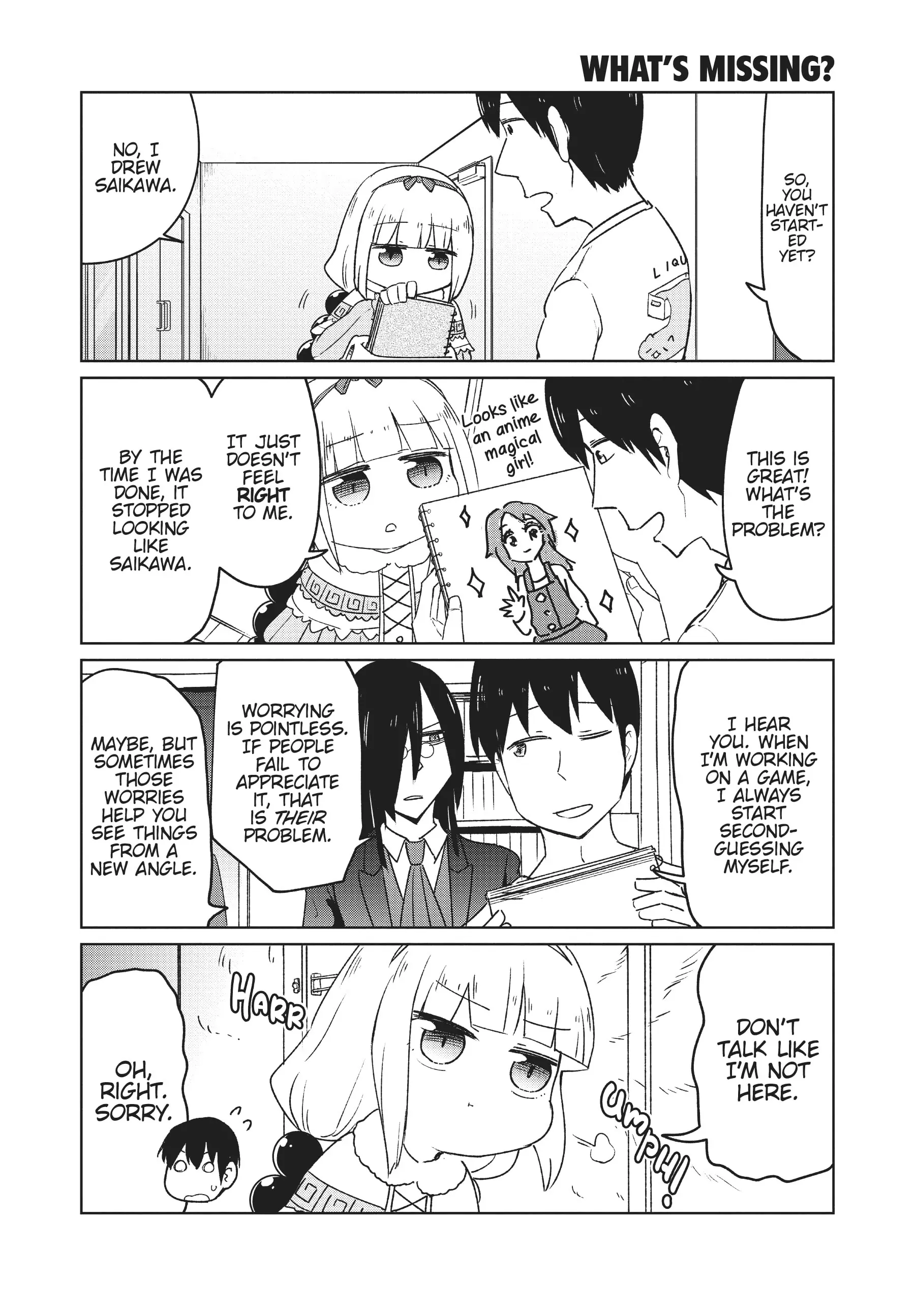 Kobayashi-san Chi no Maid Dragon: Okomorigurashi no Fafnir Chapter 29 - page 3