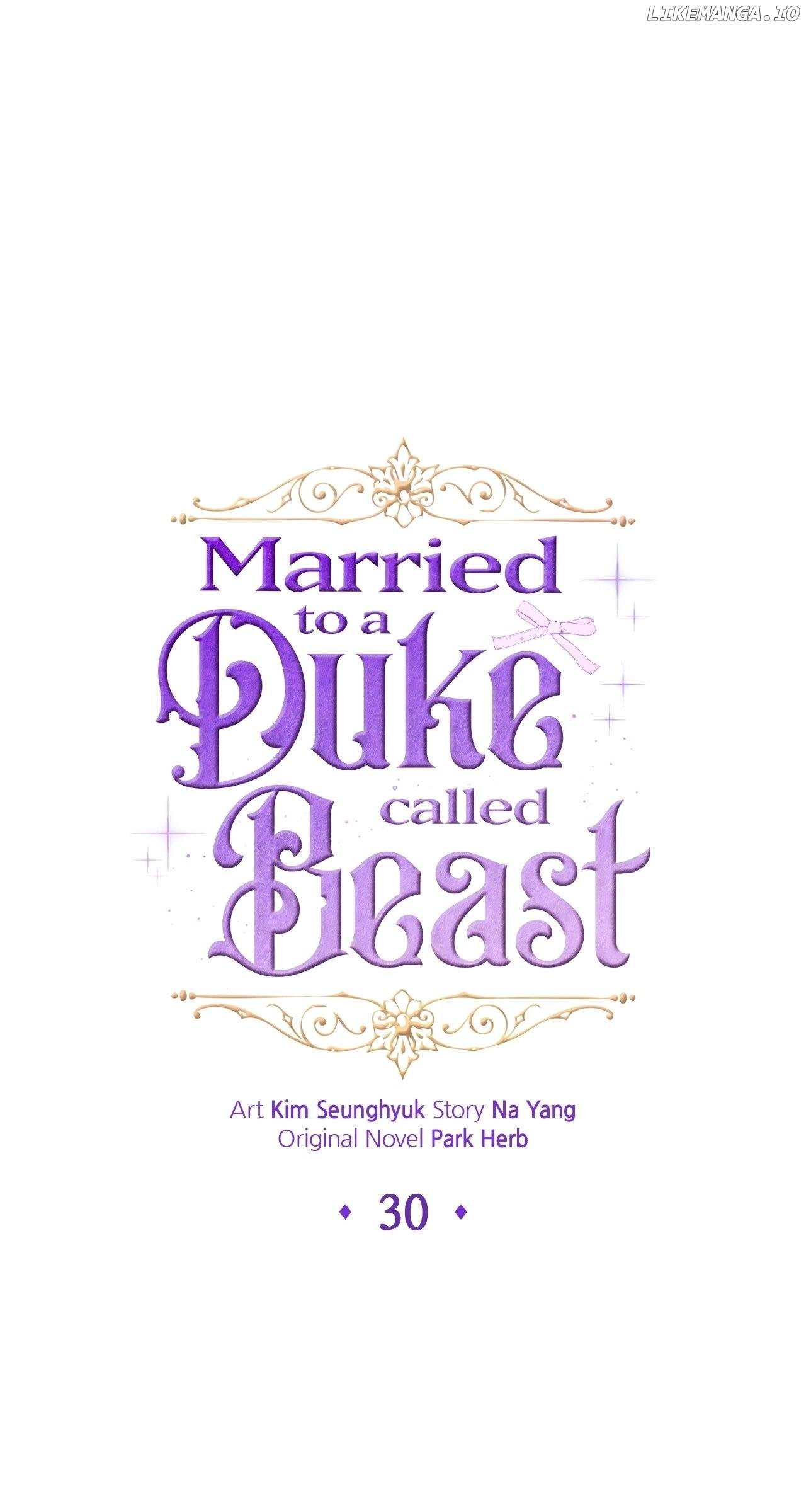 I Got Married to a Duke Called Beast Chapter 30 - page 9