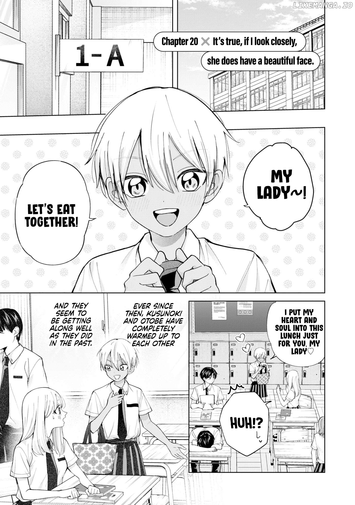 Kusunoki-San Failed To Debut In High School Chapter 20 - page 1